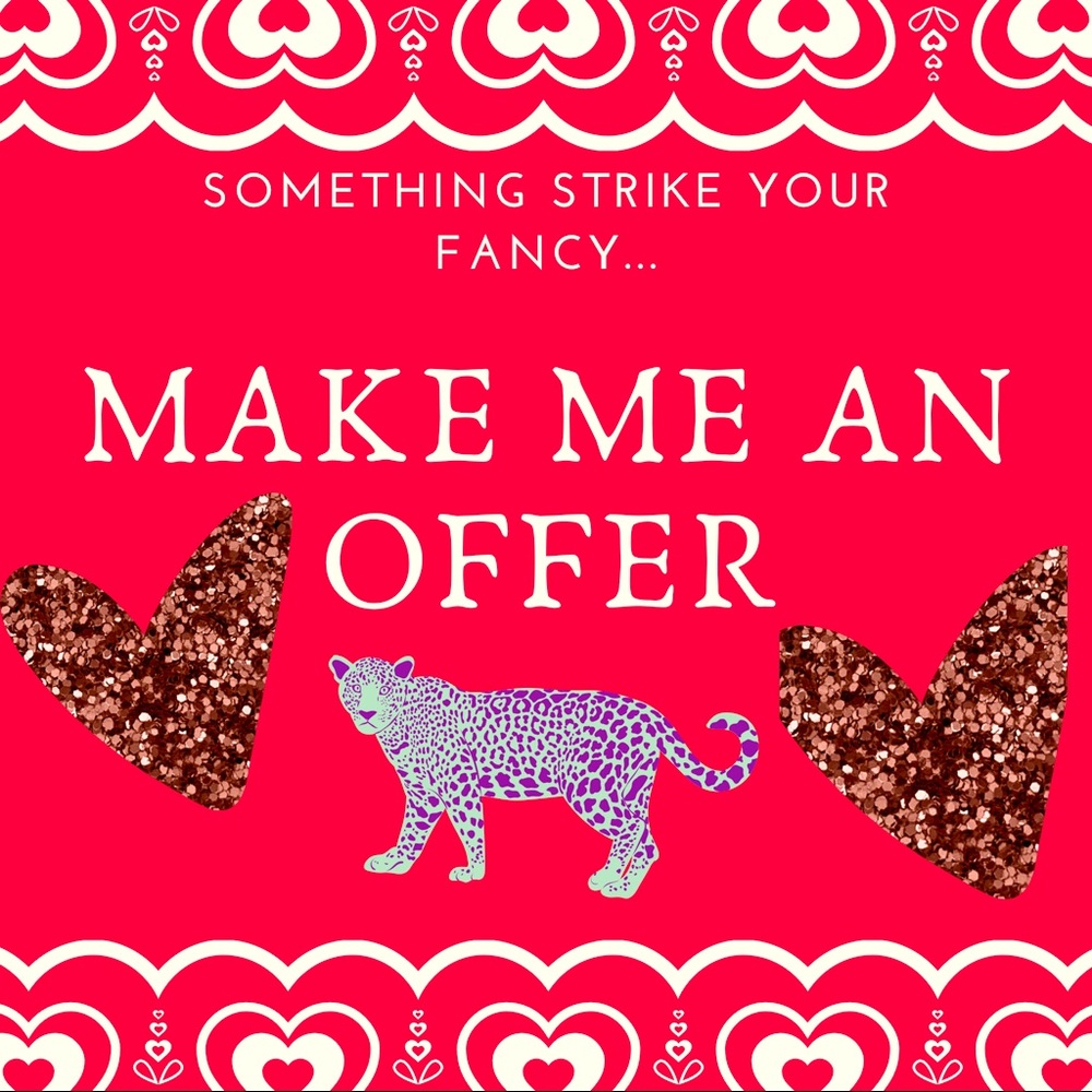Like an item, Make me a kind offer ♥️